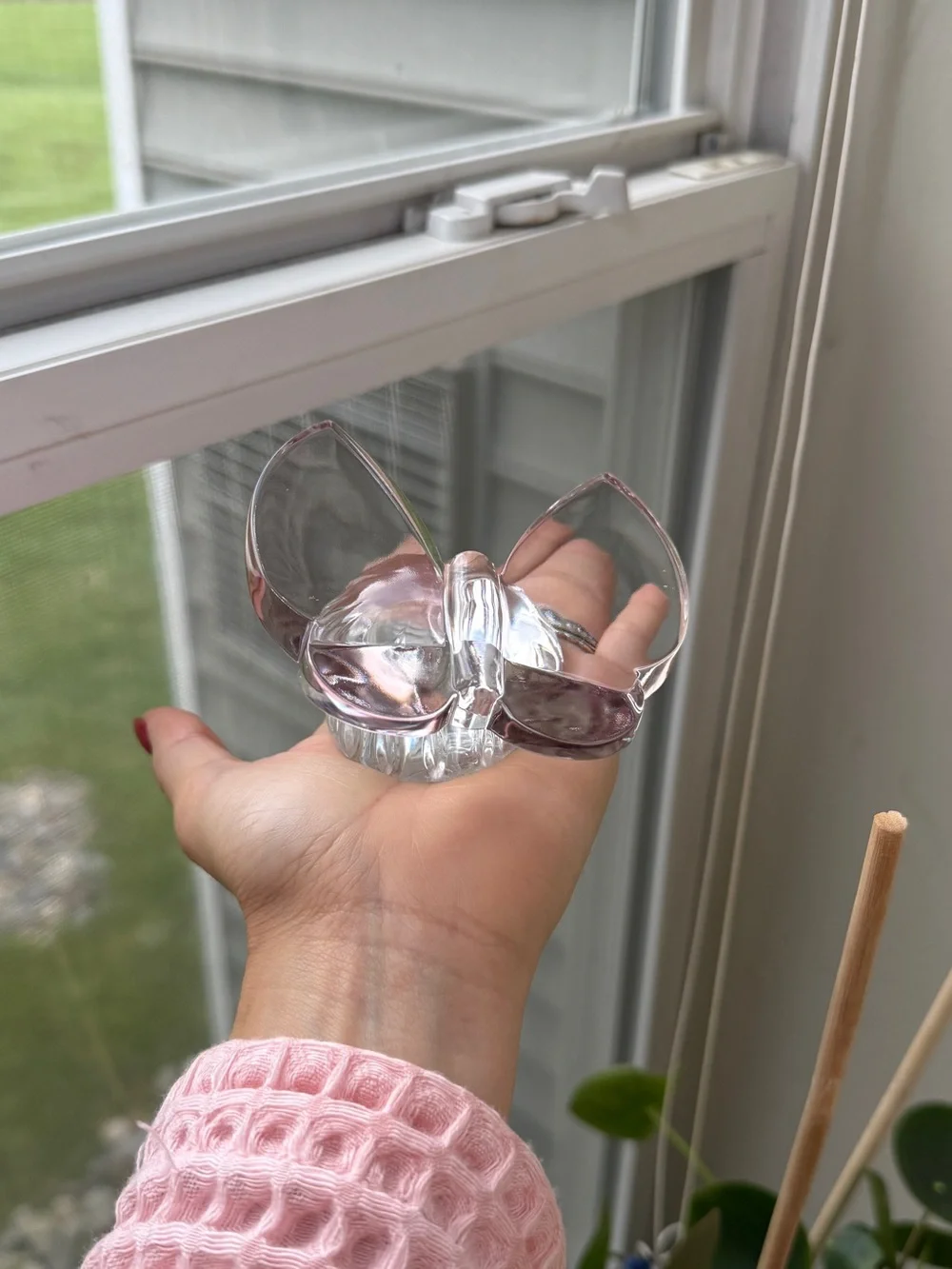 Waterford crystal butterfly